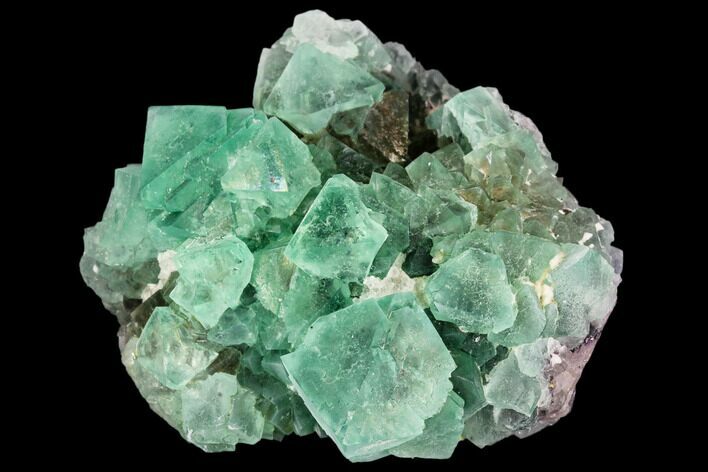 Green Fluorite Crystal Cluster - South Africa #111572